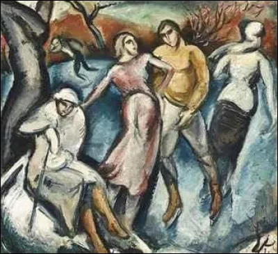 Qui a peint "Les patineurs" ?