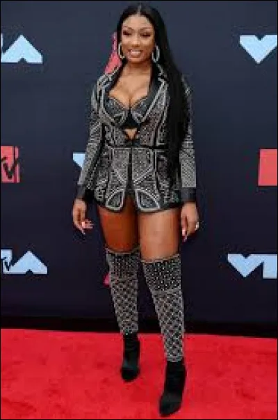 Megan Thee Stallion chante :