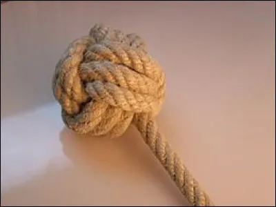 Quel est le nom de ce nud marin en forme de boule ?