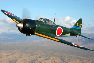 Le Zéro est le surnom d'un avion de chasse, de quel pays ? (Utilisé pendant la Seconde Guerre mondiale)