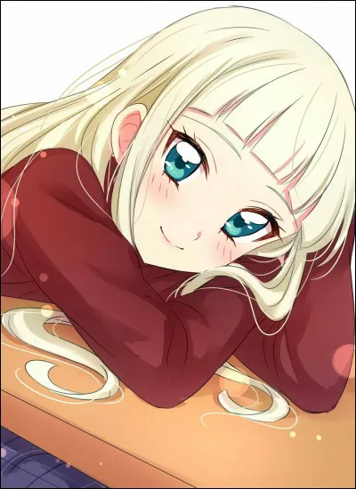 Sur la photo la fille s'appelle Aoi.