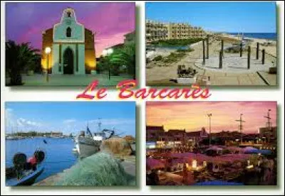 Voici une carte postale du Barcar&egrave;s. Station baln&eacute;aire de la C&ocirc;te d'Am&eacute;thyste, dans la m&eacute;tropole Perpignanaise, elle se situe dans le d&eacute;partement ...