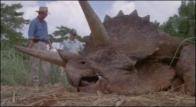 Quel dinosaure tombe malade vers le d&eacute;but du film ?