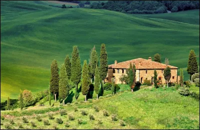 De qui sont ces paroles : ''Ça ressemble à la Toscane, douce et belle de Vinci, les sages et beaux paysages font les hommes sages aussi...'' ?