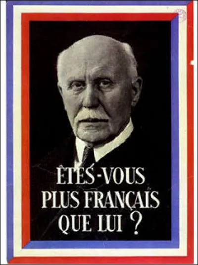 Ce militaire et homme politique, héros de Verdun puis dirigeant de la France de Vichy, se prénomme ...