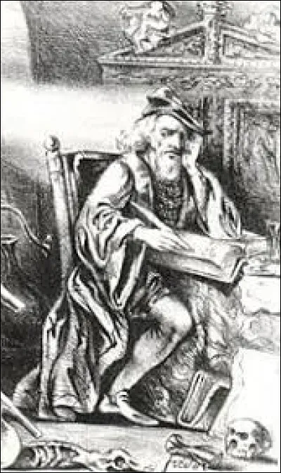 Né à Pontoise, il se marie avec une femme deux fois veuve nommée Pernelle. Sans enfant, ils financent des uvres et constructions pieuses. Après la mort de Pernelle en 1397, il fait bâtir des maisons et constructions dévotes. C'est après sa mort en 1418 que naquit la légende qui fit de lui l'alchimiste qui avait découvert le secret de la fabrication de l'or. Qui est-il ?