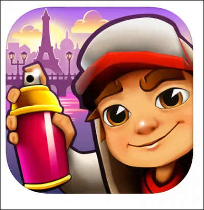 Ce jeu est Subway Surfers, n'est-ce pas ?