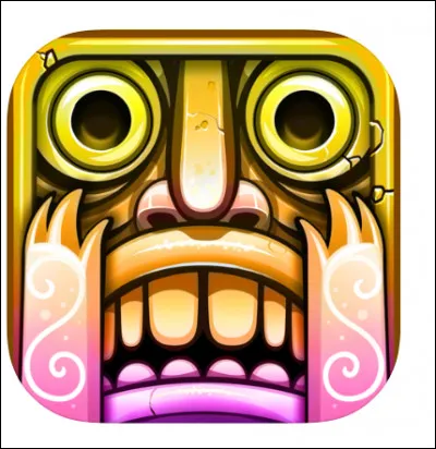Ce jeu a pour nom Temple run.