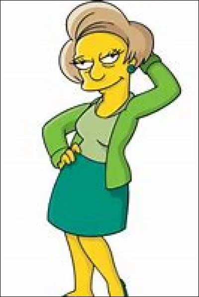 Comment s'appelle la professeur de Bart ?