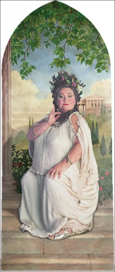 Après avoir été agressée, à quel étage retrouve-t-on la grosse dame ?