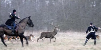 Lorsqu'on tue le cerf  la dague, on dit qu'on