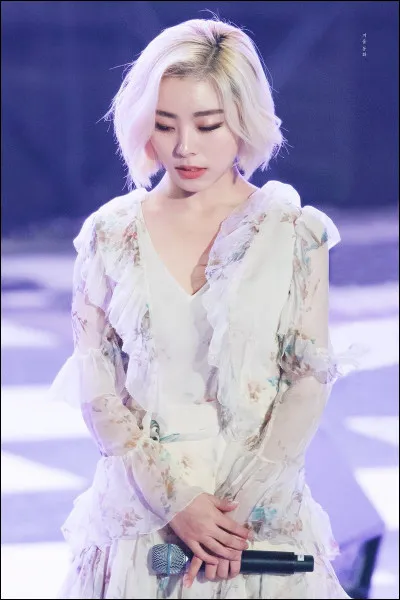 En 2019/2020 dans quel événement Wheein a-t-elle été absente ?