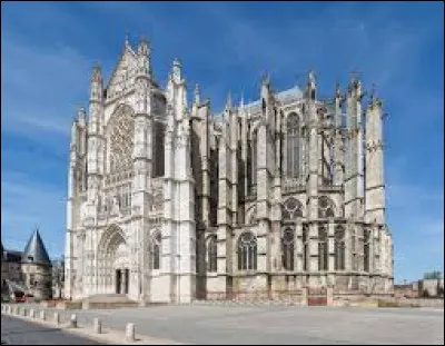 Dans quelle commune française cette sublime cathédrale gothique est-elle située ?
