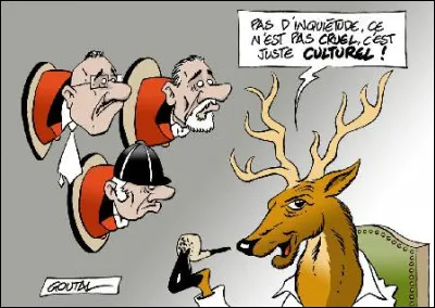 Pratique ignoble qui consiste &agrave; traquer un animal jusqu'&agrave; son &eacute;puisement.