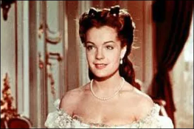 Romy Schneider, après le film "Lilas blancs" en 1953, a fait une percée fulgurante avec le personnage de ...