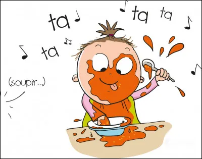 À quel âge un enfant apprend à manger proprement ?