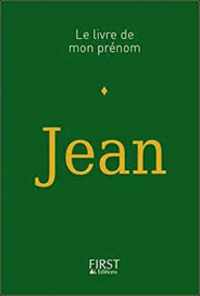 J'ai aidé Gérald de Palmas à faire carrière, je suis Jean...