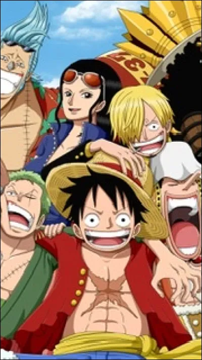Quels sont (par ordre) les trois premiers membres de l'équipage du Chapeau de Paille (sans Luffy) ?