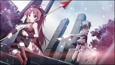 Comment s'est terminé le combat entre Kyoko et Sayaka lors du cinquième épisode ?