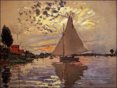 Qui est le peintre du "Voilier au Petit Gennevilliers" ?