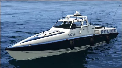 À proximité de ma demeure, se trouve un lac privatif. Il faut donc à ma police un bateau pour pouvoir intervenir sur ce type de terrain. Quel est son nom dans le jeu GTA V ?