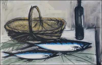 Qui a peint "Le Panier de maquereaux" ?