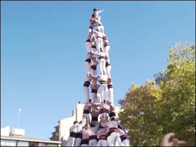Quel est le nom de cette pyramide humaine, manifestation culturelle traditionnelle des pays catalans ?