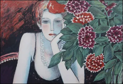 Qui a peint "Les dahlias" ?