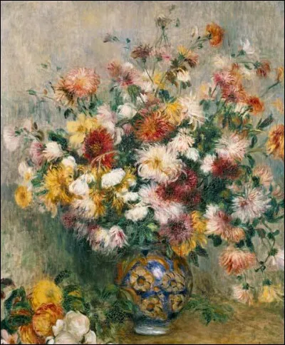 Qui a peint "Dahlias" ?