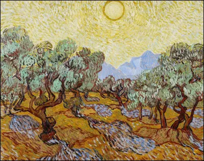 "Paysage aux oliviers" est l'&oelig;uvre de quel peintre ?