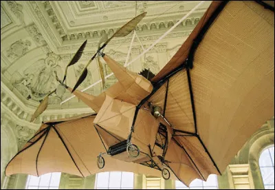 Qui serait le (ou les) premier(s) à avoir fait décoller un engin motorisé plus lourd que l'air en 1890 ?