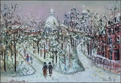 C'était le peintre de Montmartre, quel était le prénom d'Utrillo ?