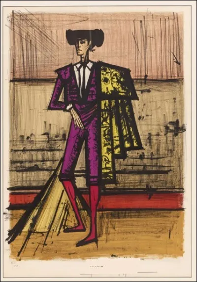 Peintre au style unique, voici Buffet :