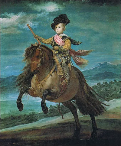 Peintre des "Ménines", il a également représenté beaucoup de scènes équestres, il s'agit de Velasquez...