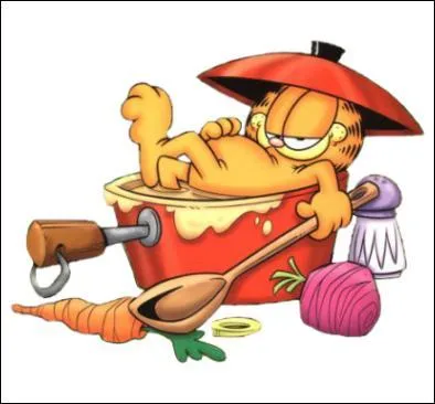 Garfield est le chat le plus gourmand de la BD. Quel est son plat favori ?