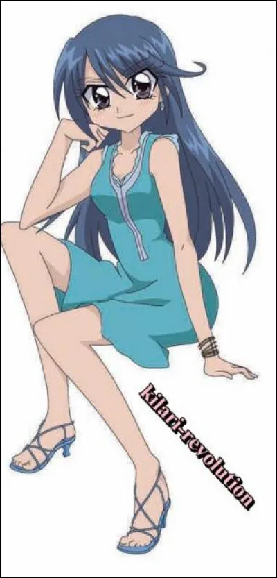 Quand Kilari participe à un concours contre Fubuki (ép 23), elle coud quelque chose qui est sensé ressembler à...