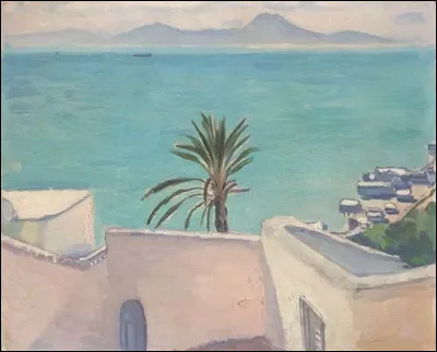 Et enfin de qui est l'uvre "Sidi Bou Saïd, le palmier" ?