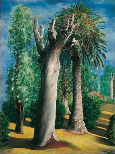 Qui a peint "Eucalyptus et Palmier" ?