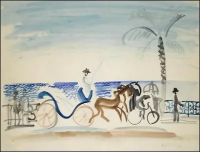 Qui a peint "Le fiacre au palmier" ?