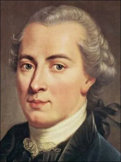 Qui est cet écrivain allemand, philosophe, fondateur du criticisme et de la doctrine dite "idéalisme transcendantal", mort en 1804 ?