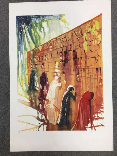 C'est encore "Le Mur des Lamentations", par quel artiste ?