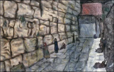 Qui a représenté "Le Mur des Lamentations" ?