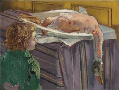À qui appartient l'uvre "L'Enfant à l'oie" ?