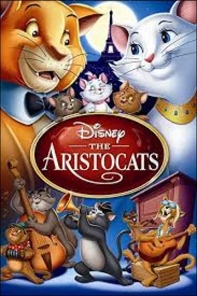 Quels sont les noms des trois chatons dans "Les Aristochats" ?