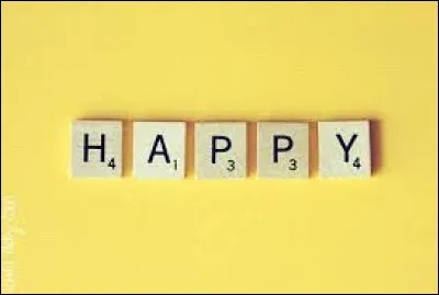 Que signifie l'adjectif "happy" ?