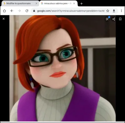 Quel est le métier de sa mère ?