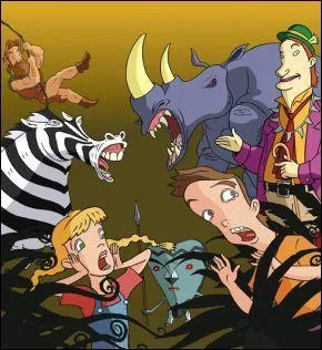 (Jumanji) Comment se prnomment les enfants qui dcouvrent le jeu dans le grenier ?