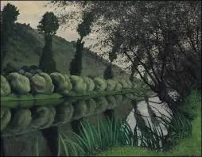 Vous avez sur cette image un tableau peint par F&eacute;lix Vallotton intitul&eacute; "La Seine bord&eacute;e de saules, Tournedos". Commune normande, Tournedos-sur-Seine se situe dans le d&eacute;partement ...