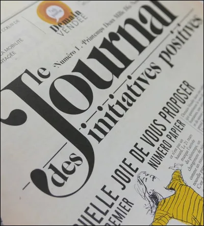 C'est dans le journal :