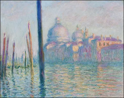 "Le Grand canal" de Monet est un tableau représentant quelle ville ?